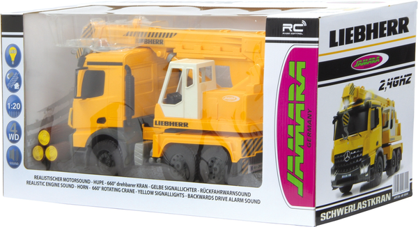 Jamara Grua Pesada Mercedes-Benz Arocs Liebherr Radio Control 1:20 